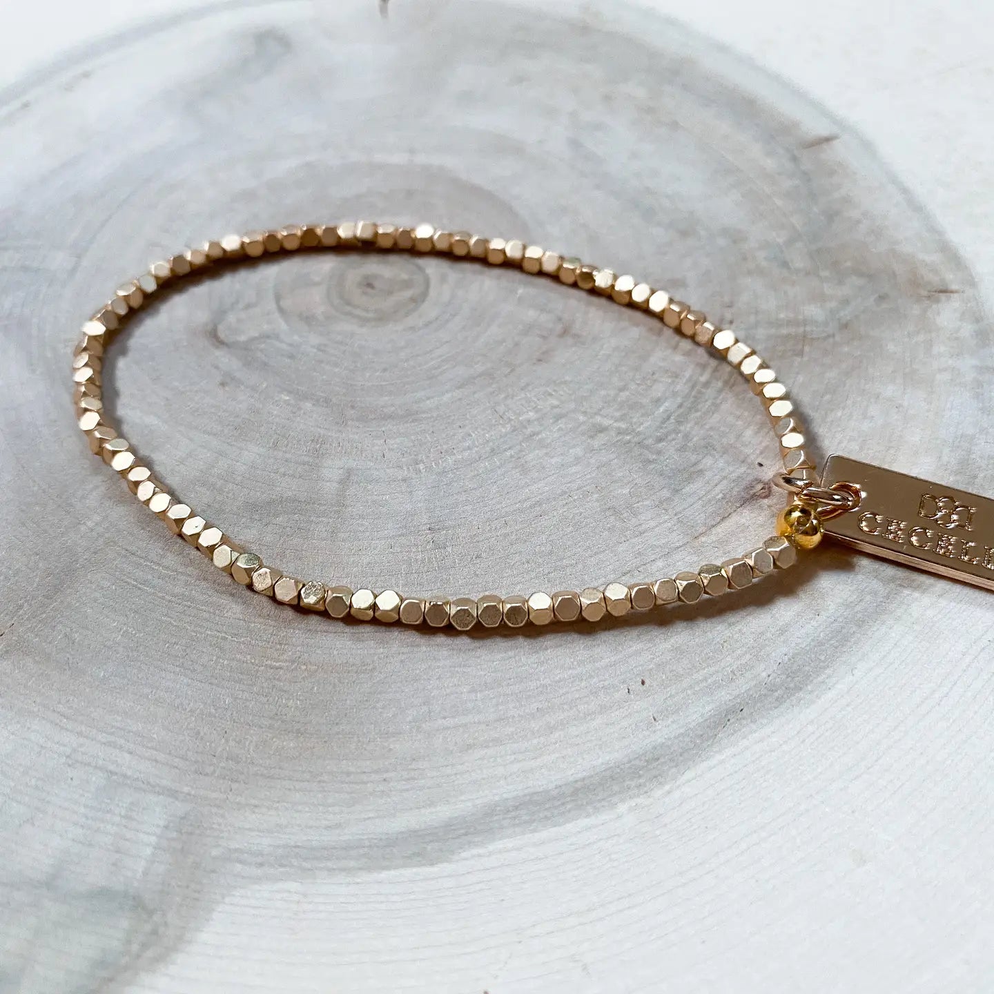 Gold Nugget Bracelet
