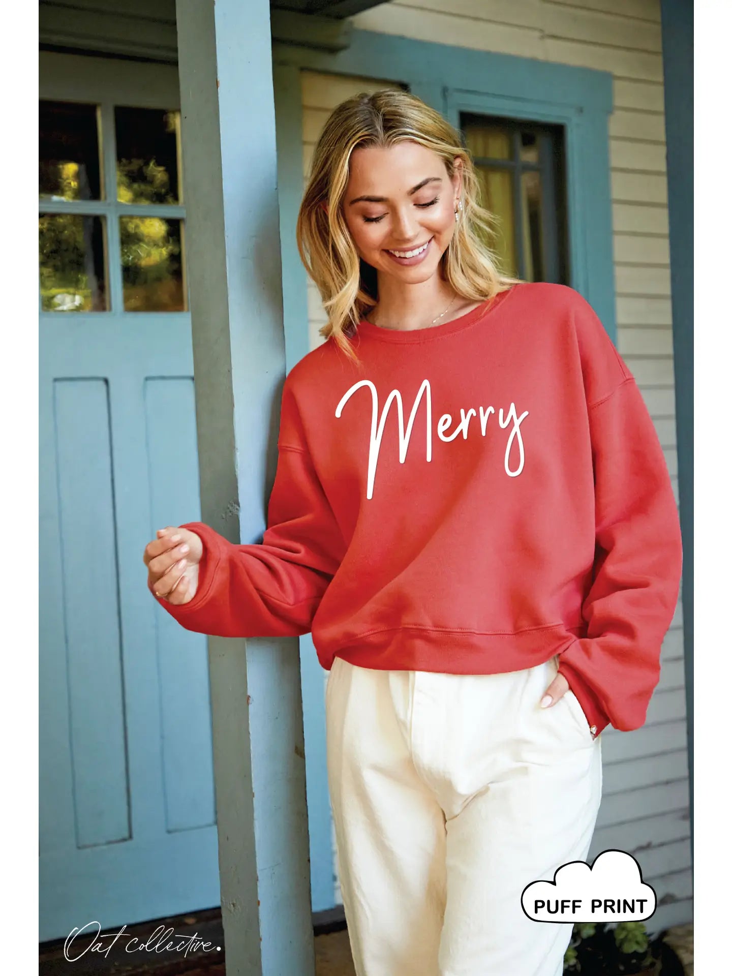 Merry Puff Sweatshirt