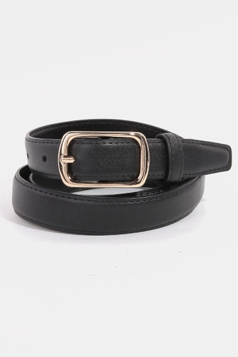 Rectangle Buckle Belt