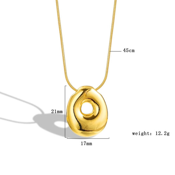 Bubble Letter Necklace