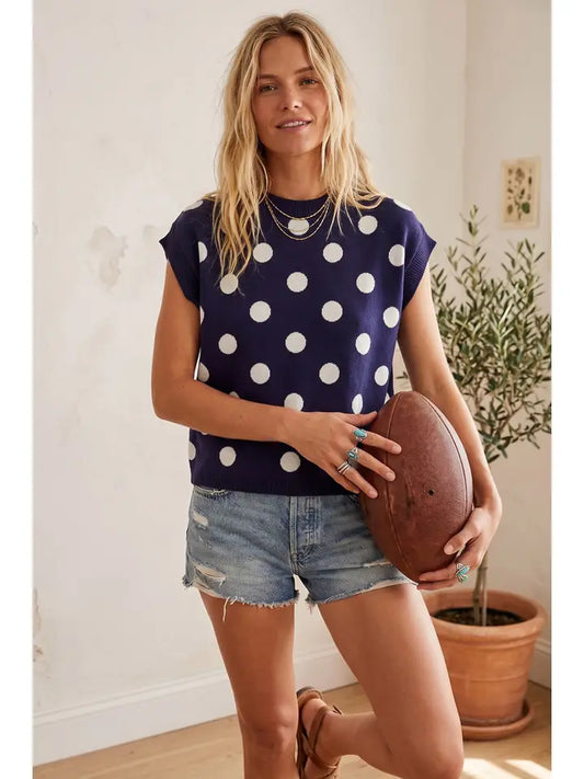Classic Navy Dot