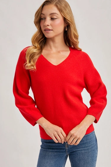 Scarlet V-Neck