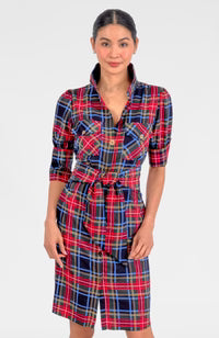 Stewart Plaid Barbie Dress