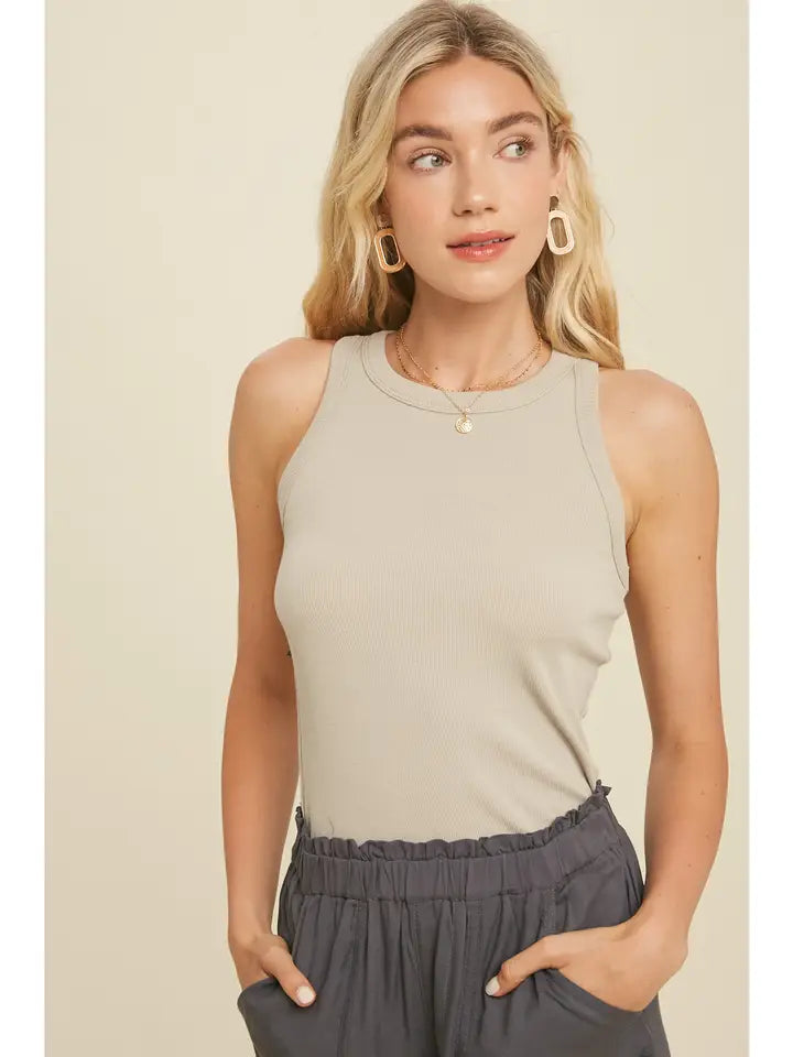 Ribbed Tank Top