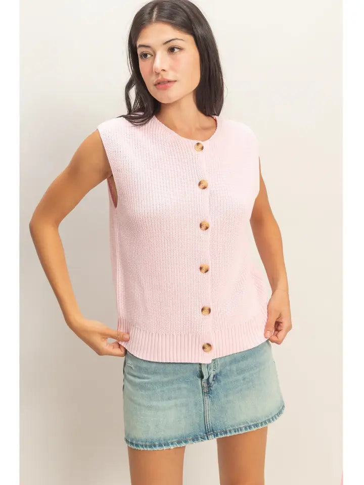 Button Vest