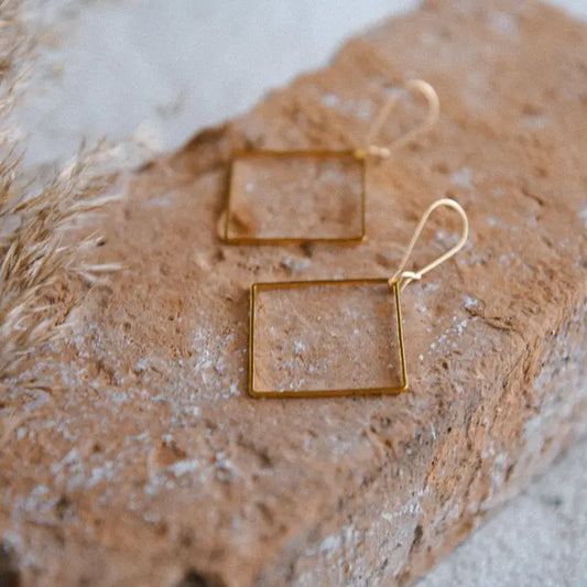 Geometric Hoop Earrings