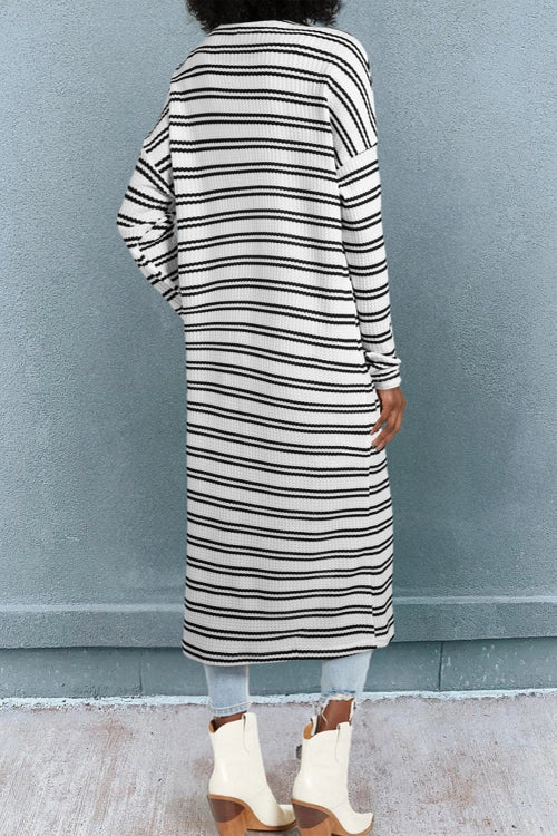 Striped duster