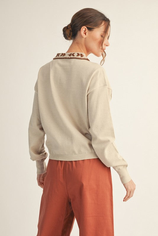Toffee Stitch Top