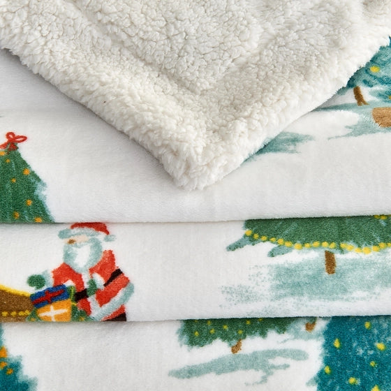 Sherpa Throw Blanket