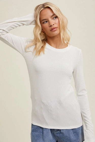 Round Neck Long Sleeve